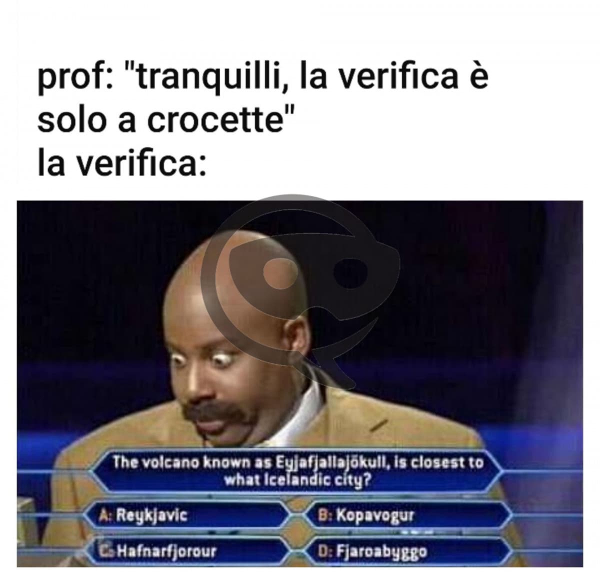 "Per me è la cipolla"