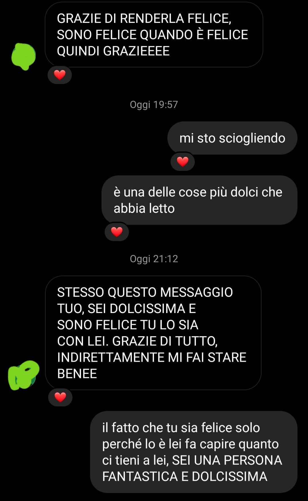 qualcuno lo faccia smettere prima che mi metta a piangere 