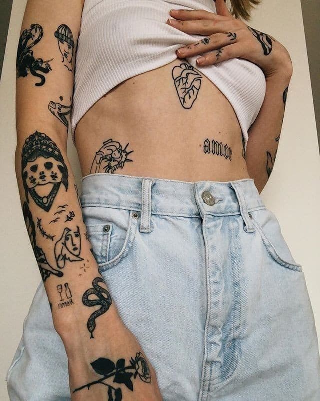 Come si chiama questo stile di tatuaggi?