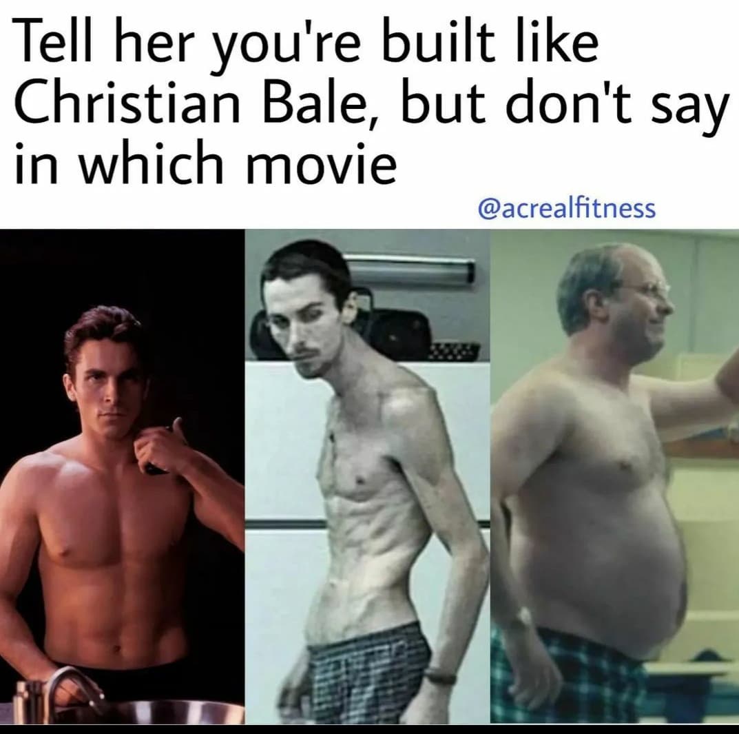 Christian Bale peggio di Majin Buu con tutte le forme