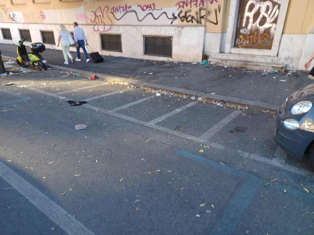 Comunque Roma me la ricordavo più lurida 