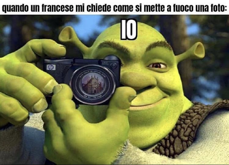 Guardate l’obbiettivo della fotocamera 