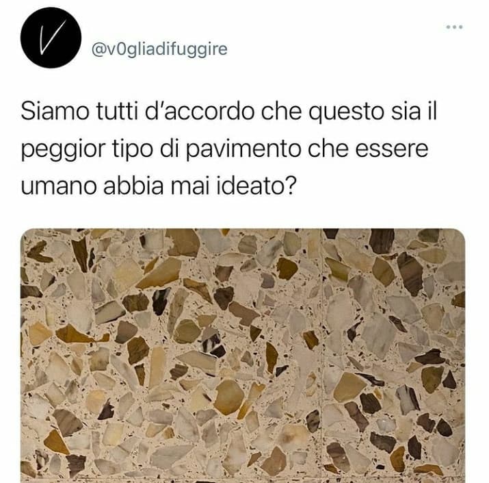 Pavimenti di tutte le nonne