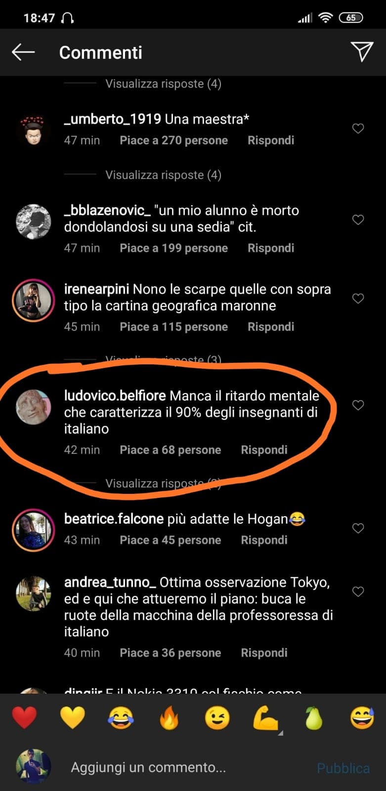 Post+commento in un' unico meme