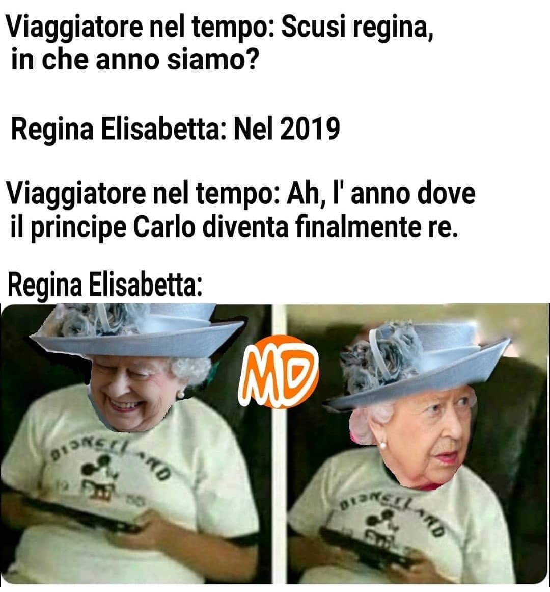 Quindi in realtà la regina Elisabetta non è immortale? ??