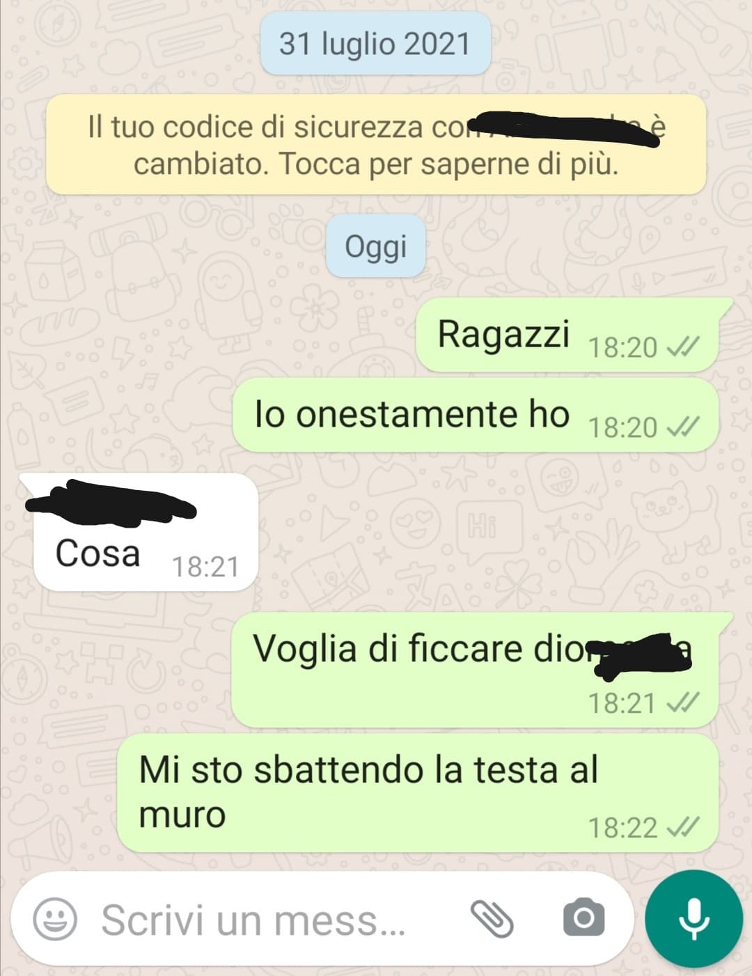 E non ci posso far nulla