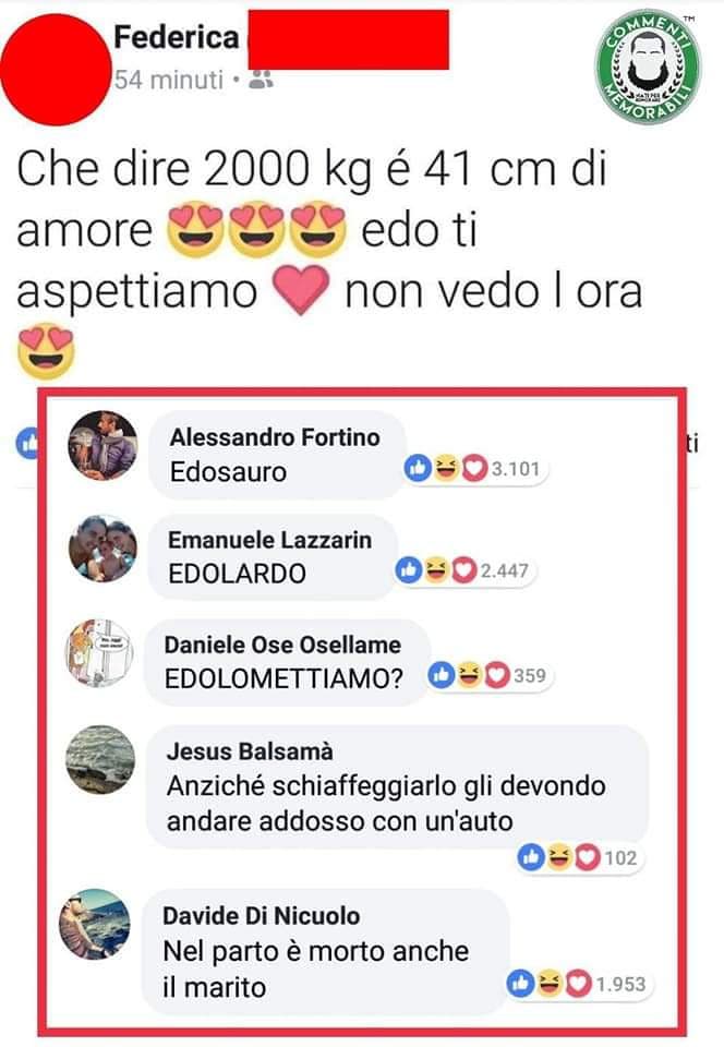 2 tonnellate di neonato ahahahaha 