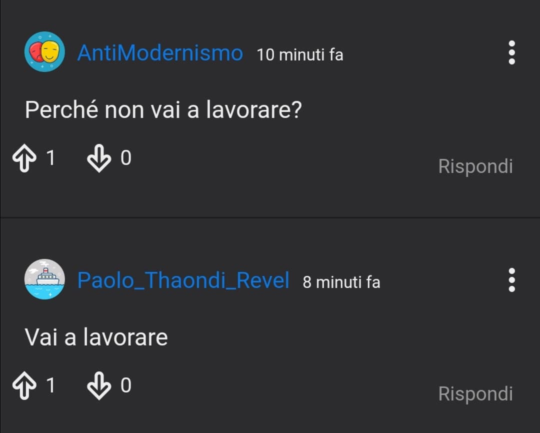 Mi fa crepare dal ridere questo tipo di commenti LMAO