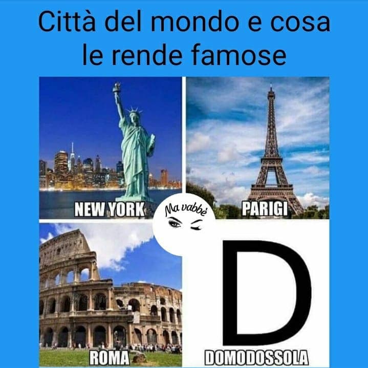 Noi ridiamo e scherziamo, ma qualcuno ha mai conosciuto un domodissolese?