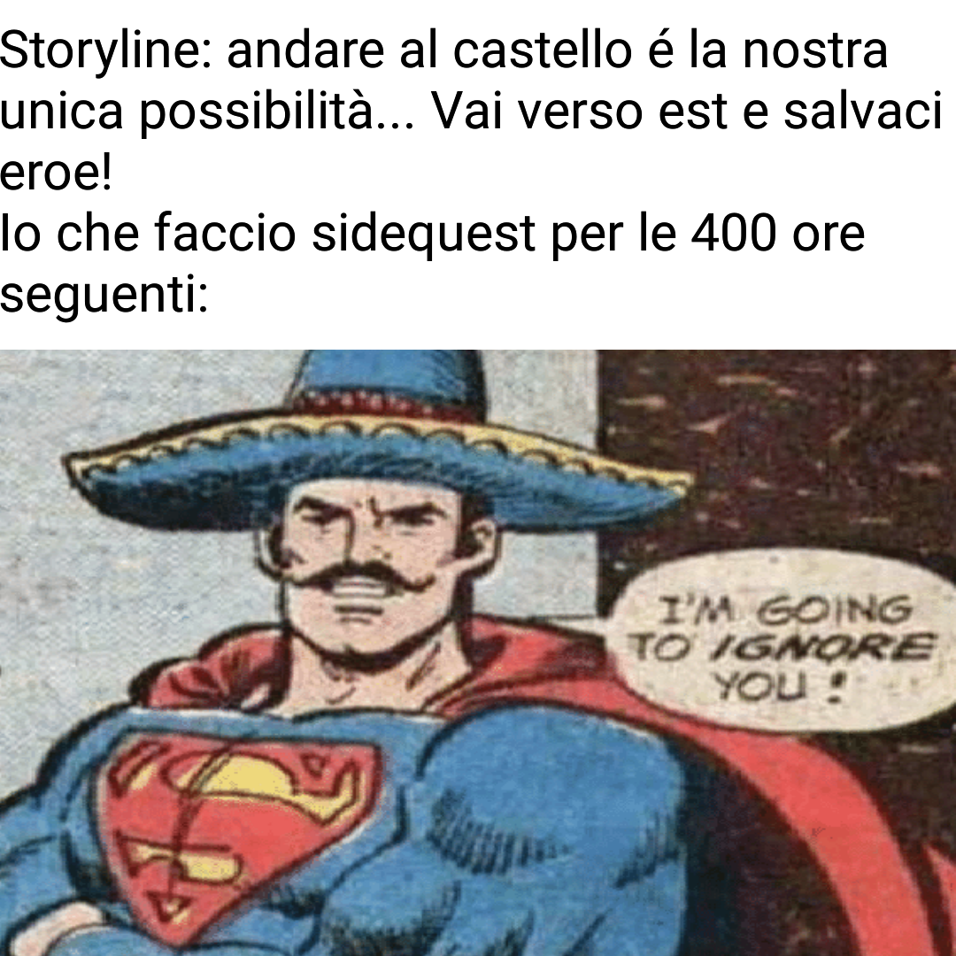 Nel frattempo, in un qualsiasi rpg...