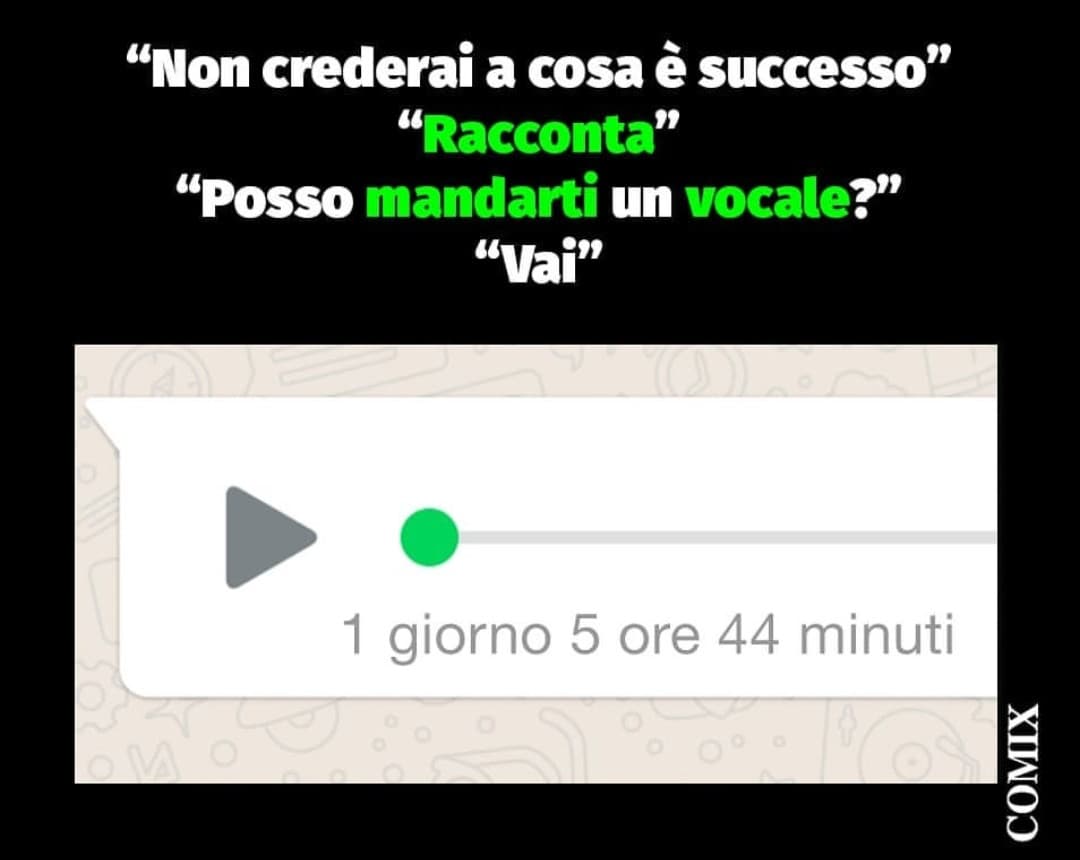 Io avrei il coraggio di ascoltarlo tutto. 