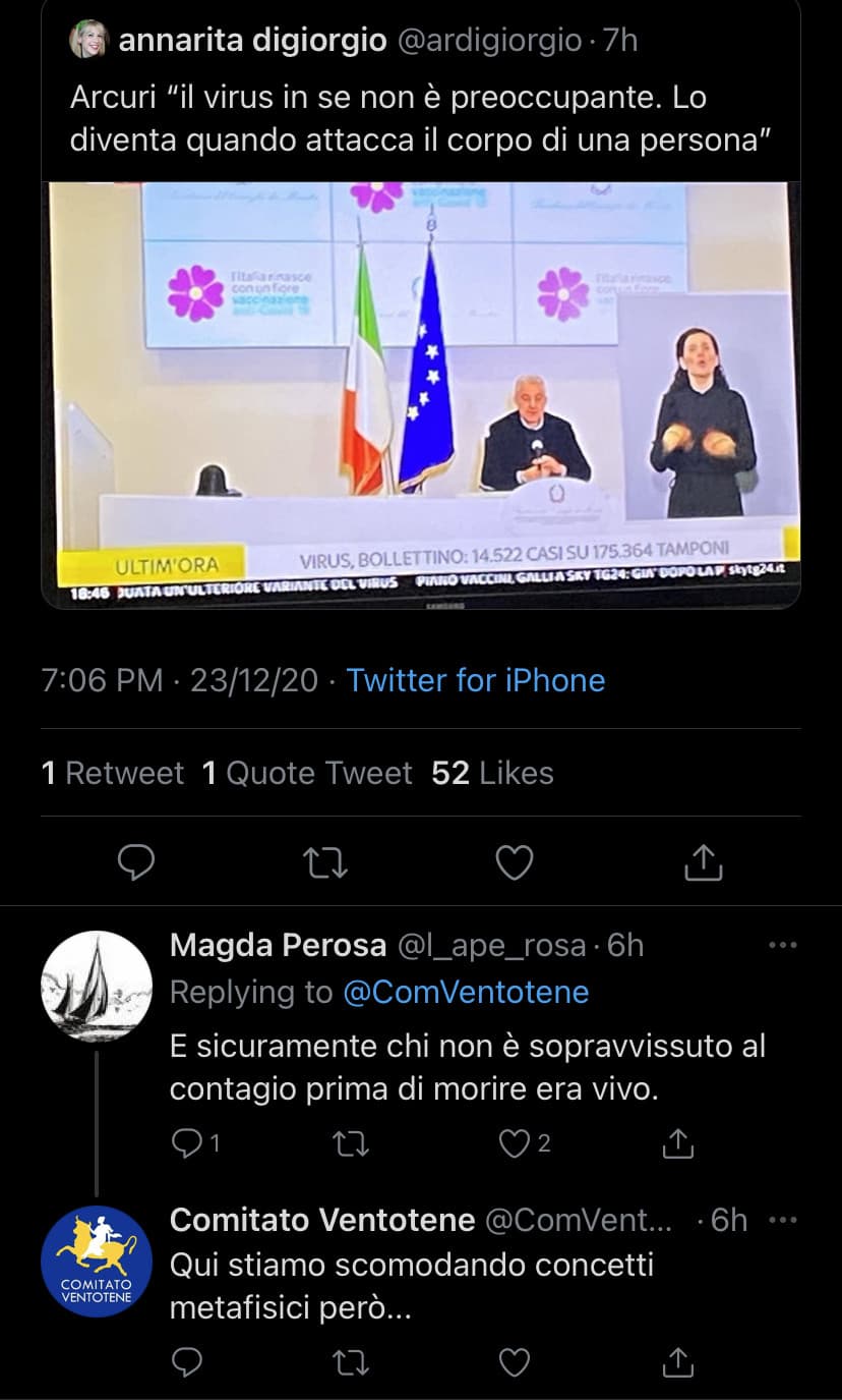 Non lo so ma mi fa ridere, sopratutto il primo commento in basso.