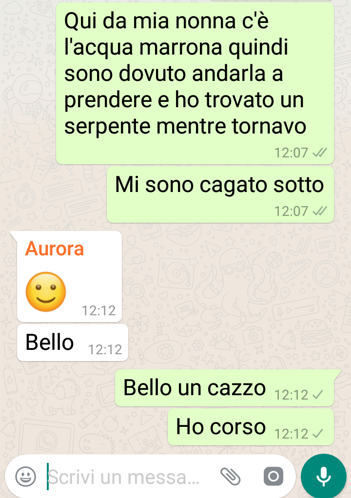 Giornata tipo 