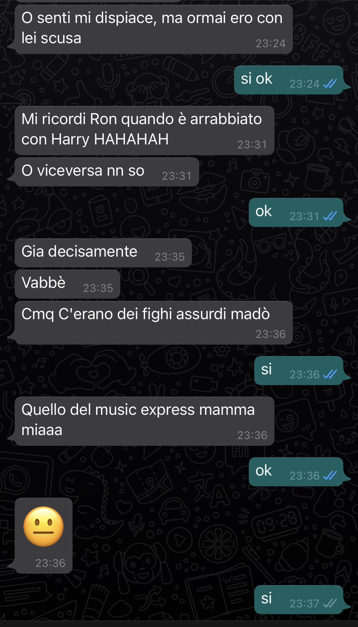 sono arrabbiata? nonono 