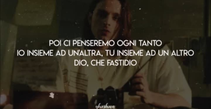 Mi fa troppo riflettere sta frase