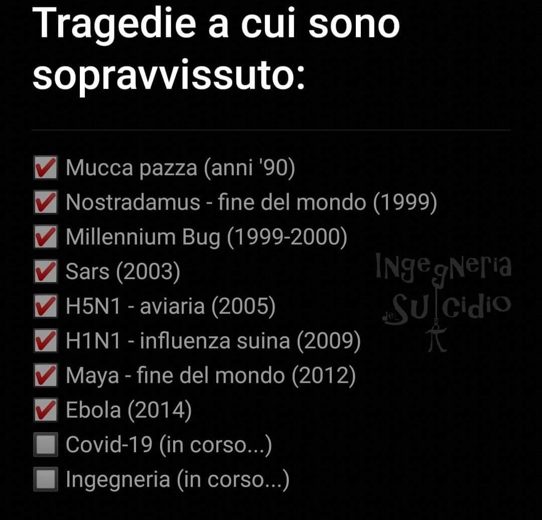 Ma se arrivo al 2021 probabilmente supero anche le ultime due ?