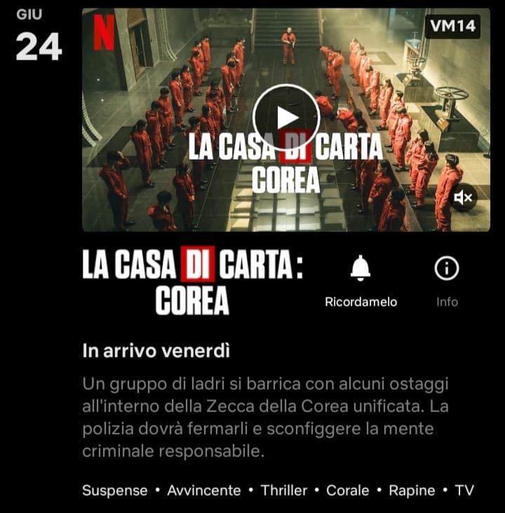 Andrò su netflix a mezzanotte solo per questo.