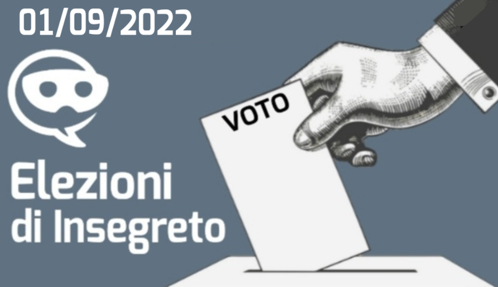 INIZIANO LE ELEZIONI DI INSEGRETO! - ANDATE A VOTARE