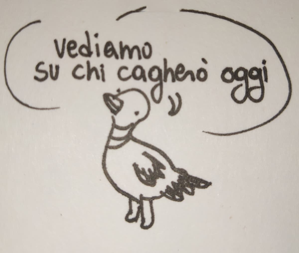 Ho iniziato a scrivere sul gruppo di classe, è molto divertente