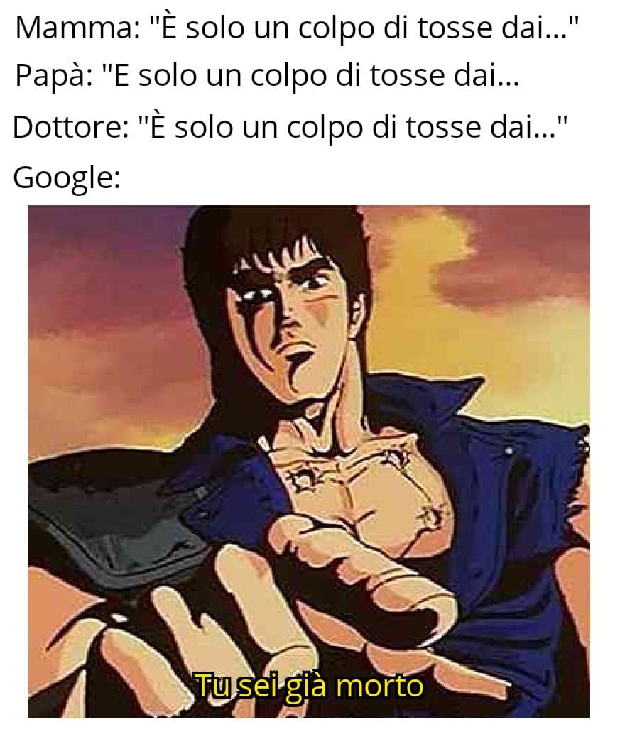 E ovviamente credi solo a Google 