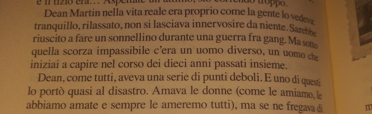 Amava le donne (come le amiamo, le abbiamo amate e sempre le ameremo tutti) 