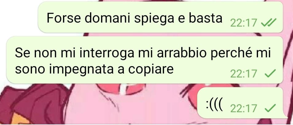 Ogni videolezione di interrogazione be' like: