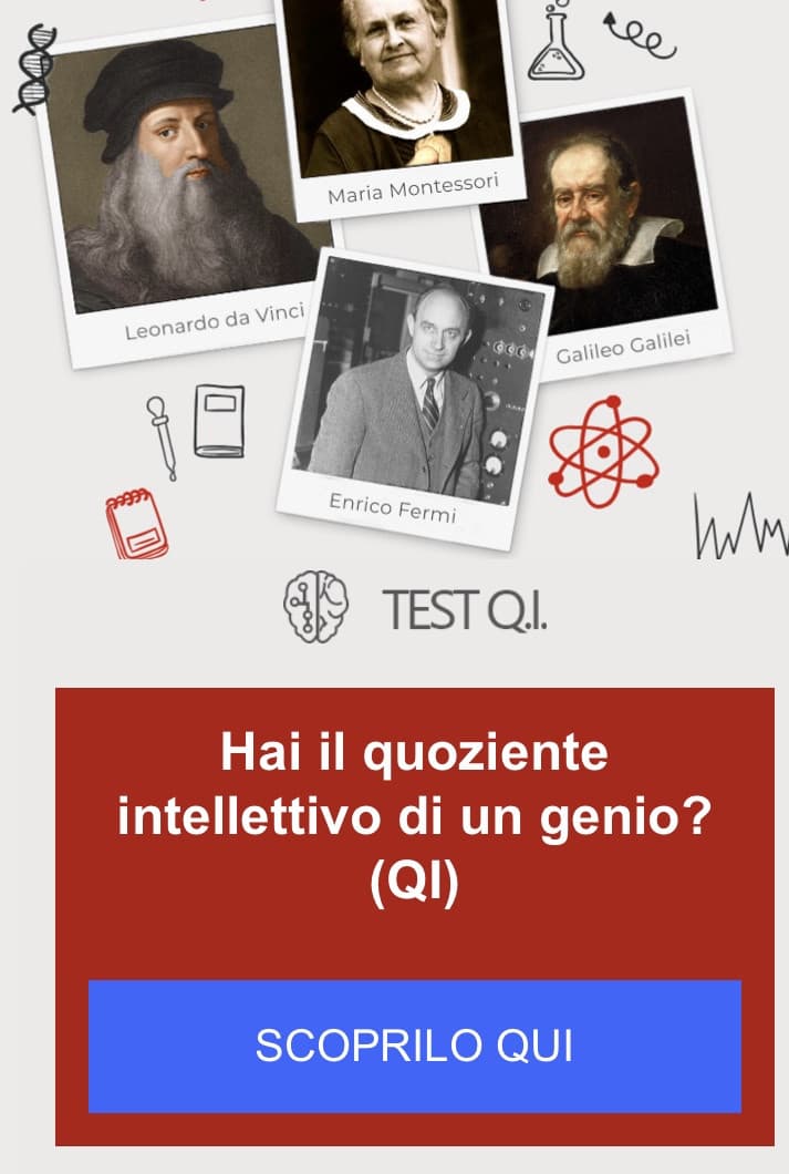 Secondo questo test ho un quoziente intellettivo di 148