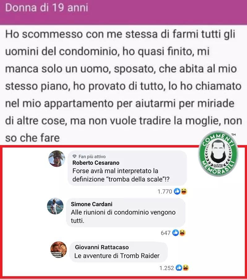 Poi se le insulti si offendono ?