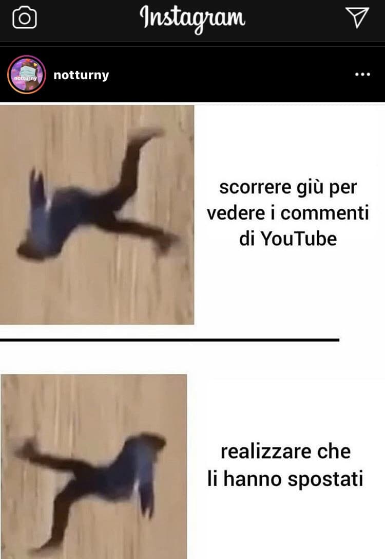 sono le page di insta che prendono i meme da insegreto, o il contrario??