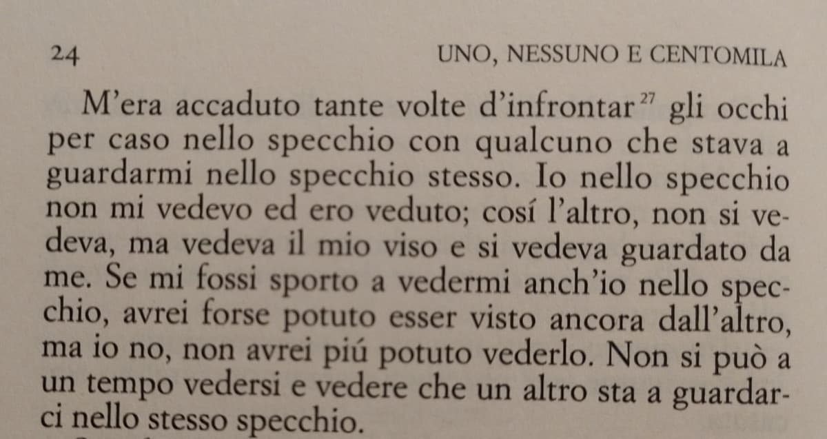 Qualcuno potrebbe dire che sono i deliri di un uomo sull'orlo della follia