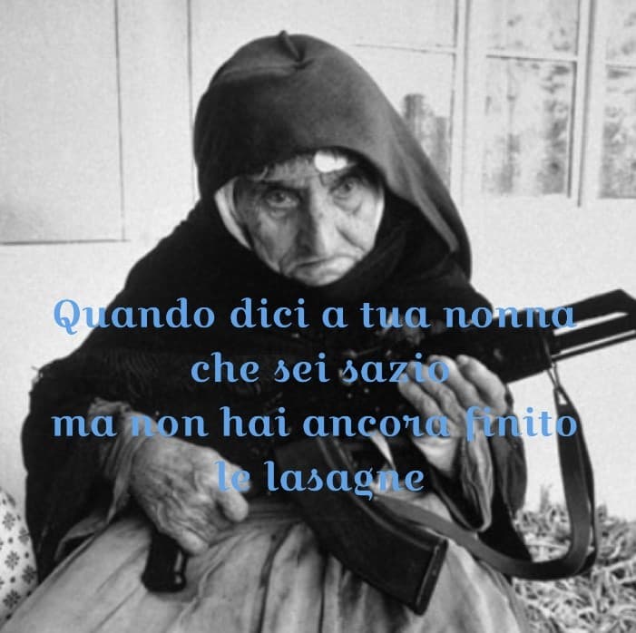 Nonna incazzata