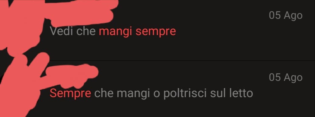 Ci restavo male per ste cose, bleh.