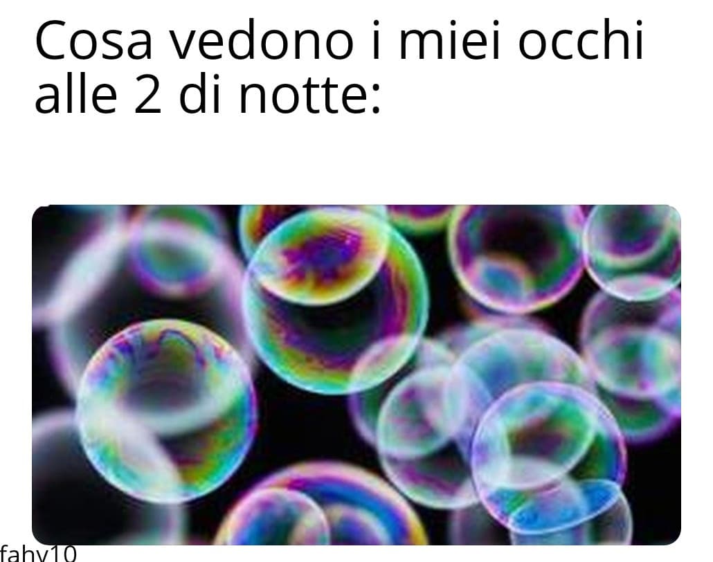 Voglio dormire