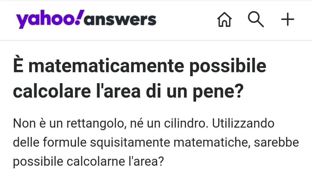 Mi mancherà Yahoo answers...