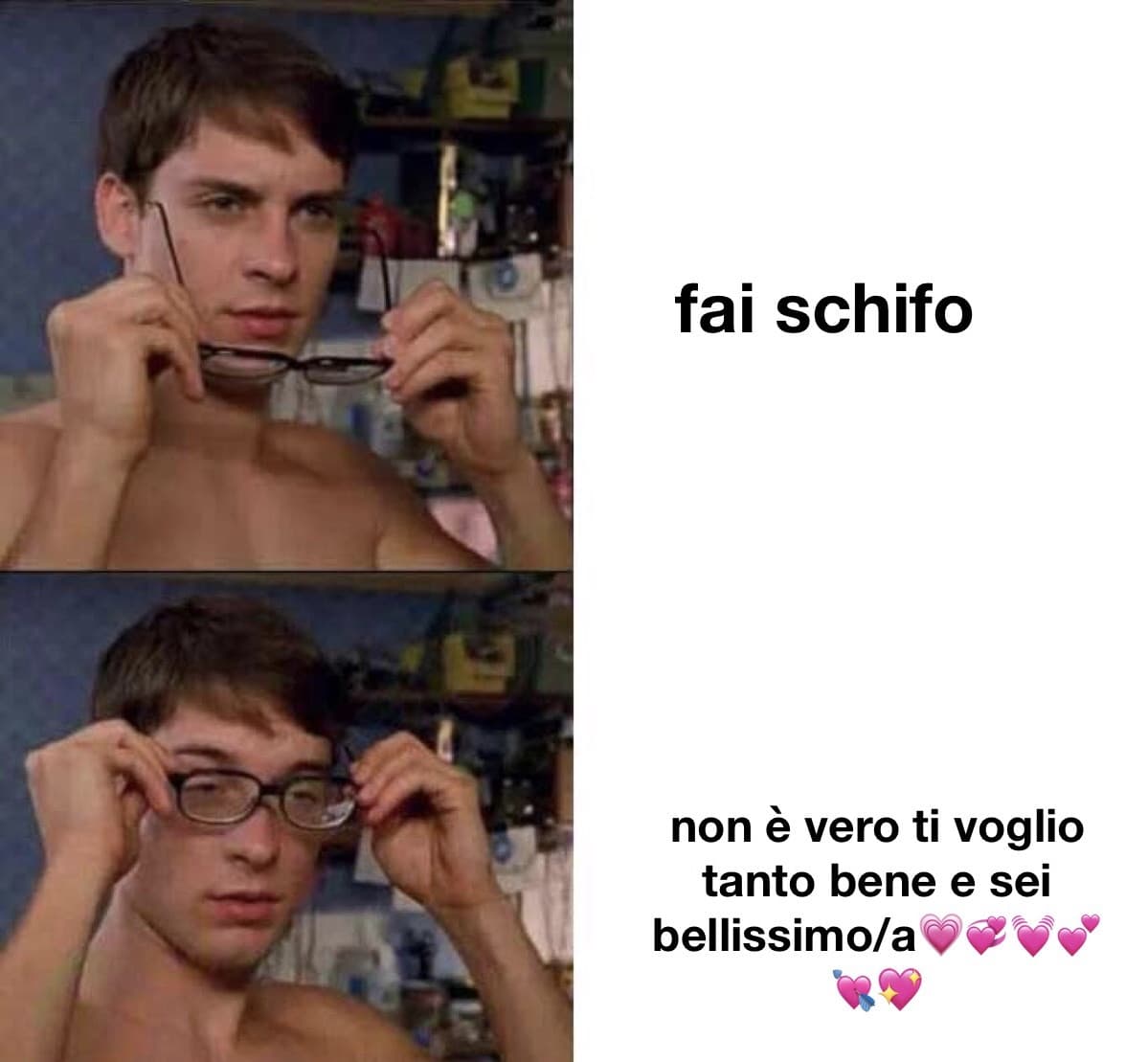 eccomi di nuovo con i memini cringe, solo per voi??????