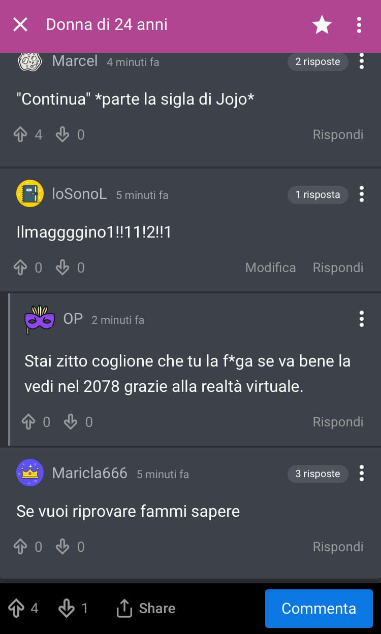 Ah, in futuro scriverò qualcosa di più freddo, ma non oggih.