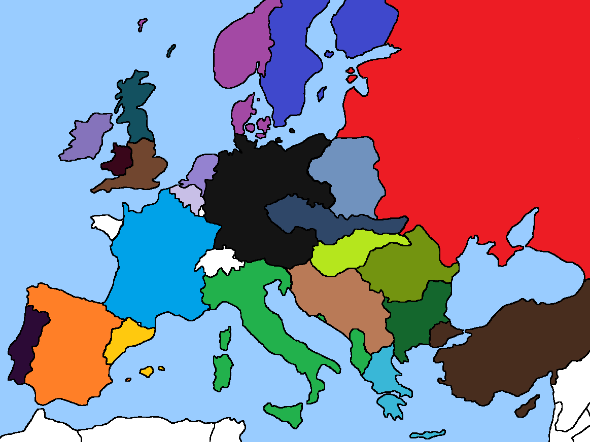 L'Europa nel 2074.