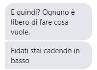 Mi manca ricevere i dislike sugli shouts in cui faccio l'amore col cuscino, càgo o metto un meme di destra o no vax o mi complimento con acquadiluna