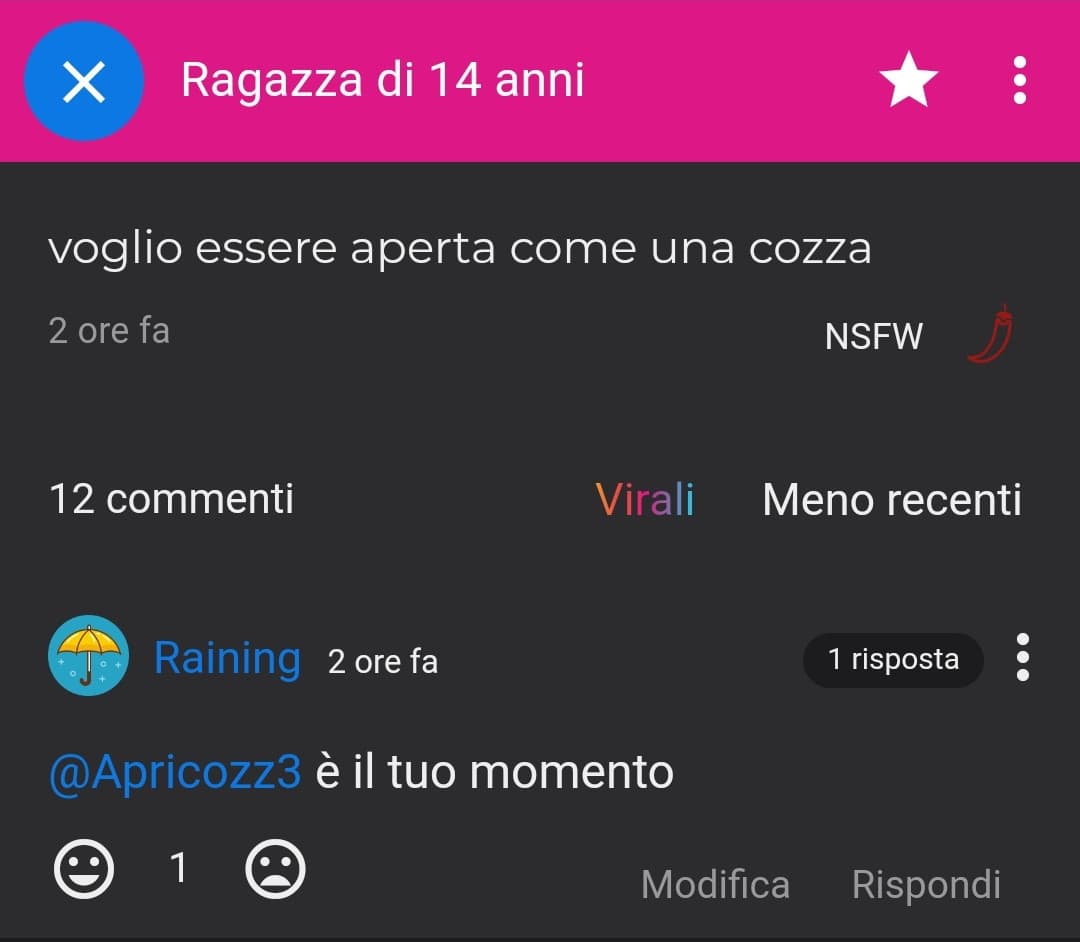 Stavo pensando che sono su questo shout da 10 minuti e non so che scrivere. Bello. (intanto mezza classe cerca un modo per uscire prima dell'interrogazione di matematica... Se escono in 6 la classe va a casa. Mi fido di voi) 