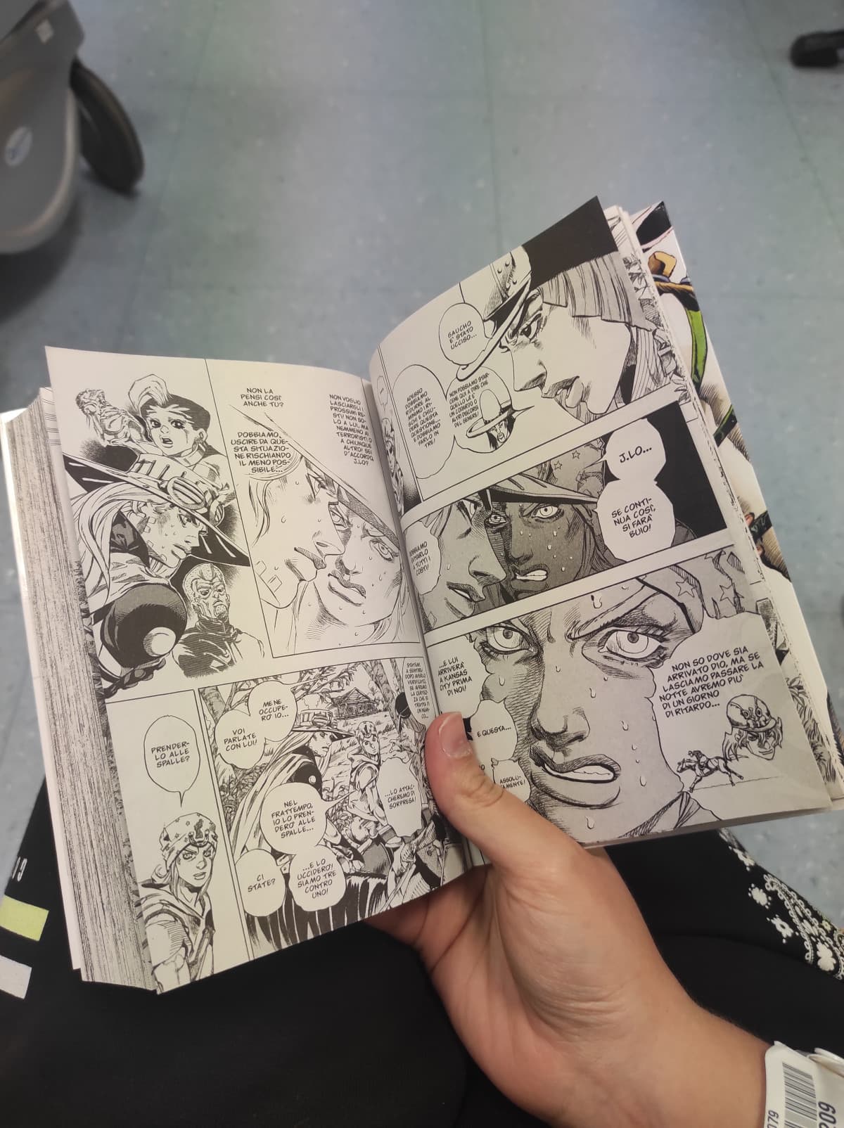 Mi sento un pro a leggere Jojo in ospedale 