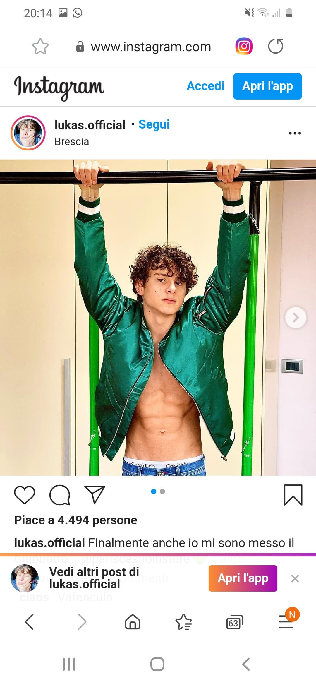 IL MEGLIO DI LUKAS (LUCA ZANOTTI) SU INSTAGRAM 