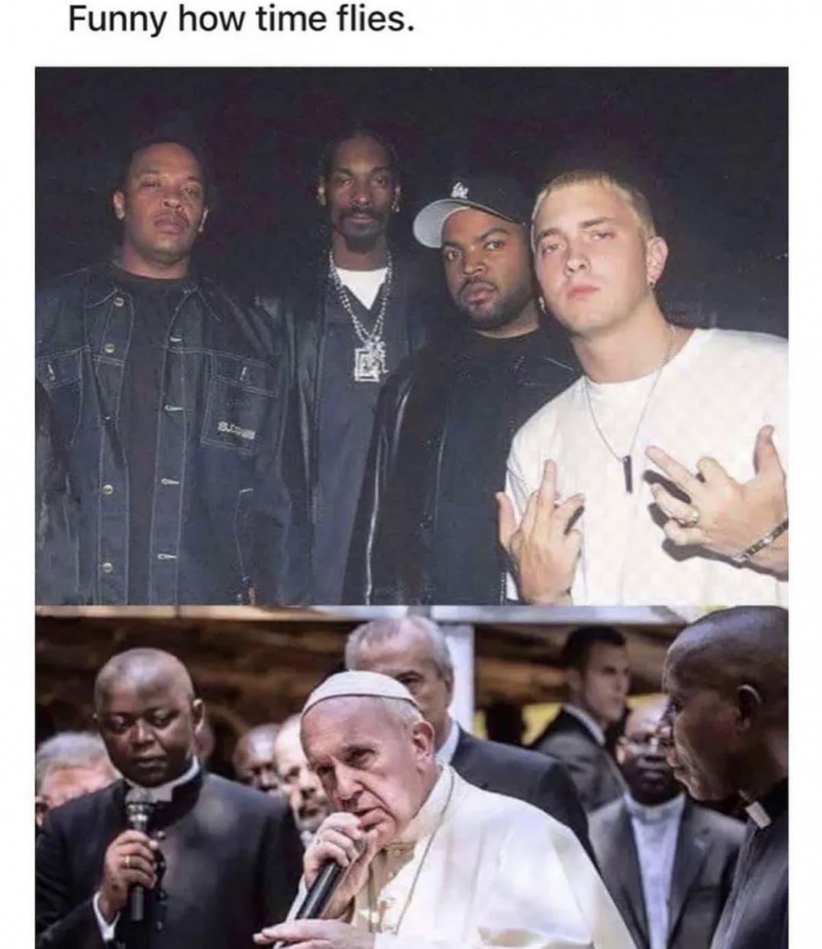 cause I’m the real pope shady (che titolo di m)