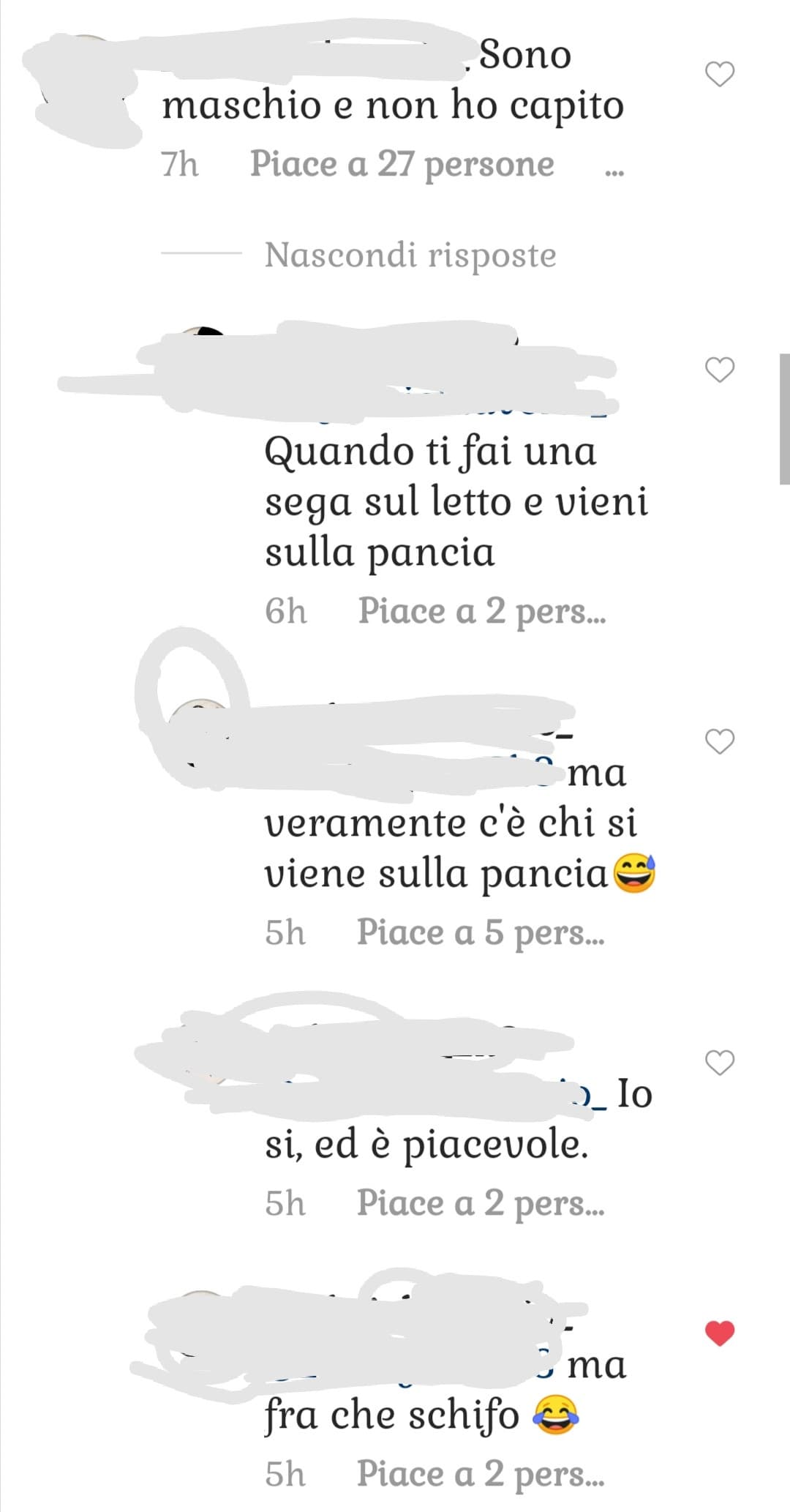 Niente stavo cazzeggiando tra i commenti di un post e vedo questo AHAHAHAHAAH