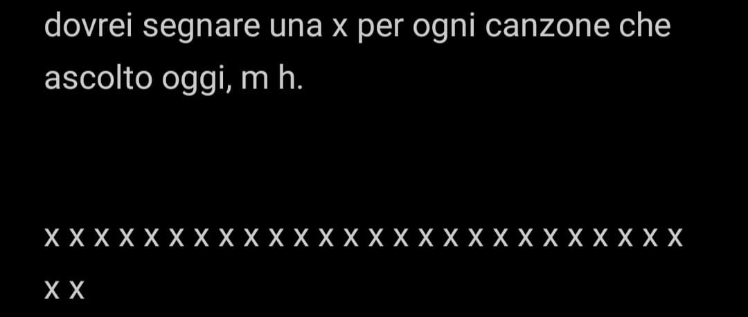 considerando che per 6 volte ho ascoltato una canzone dalla durata di 9 minuti ci sta.