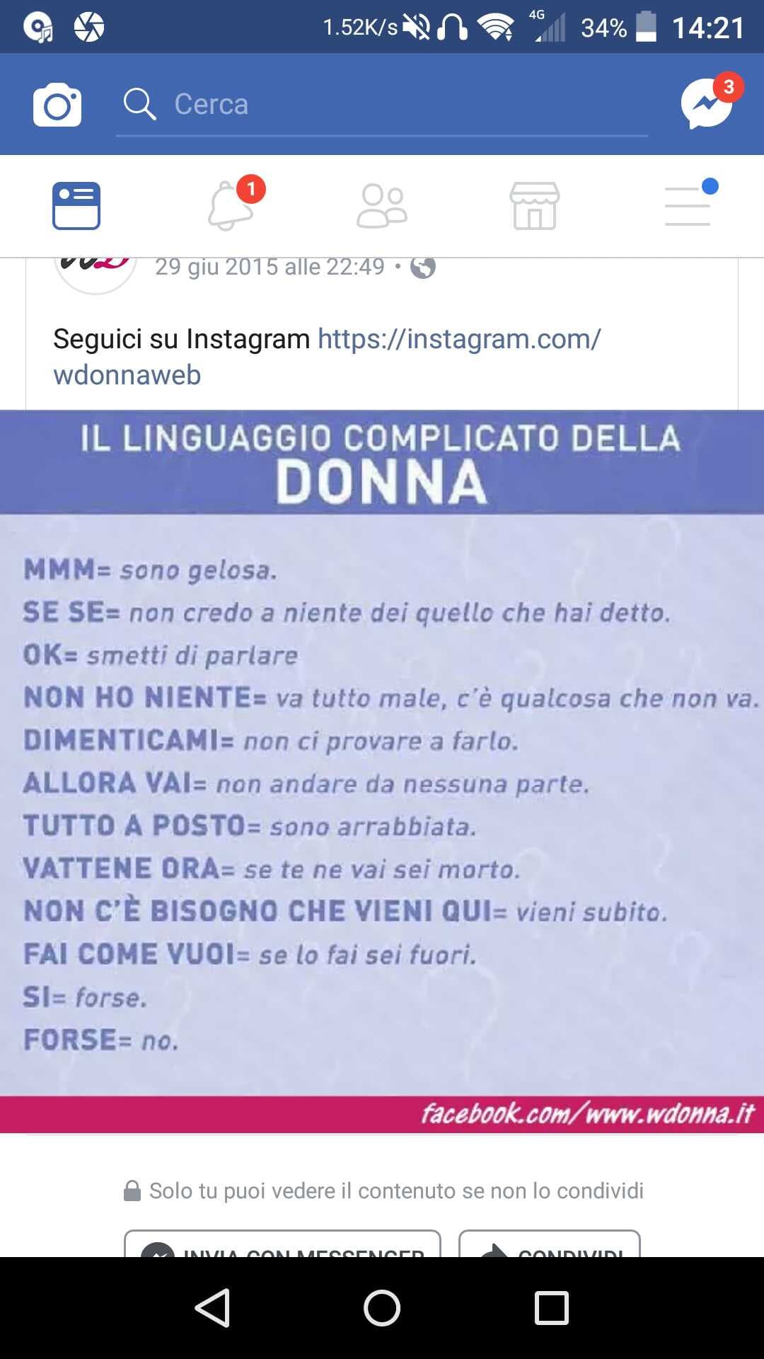 Non ce cosa piu vera