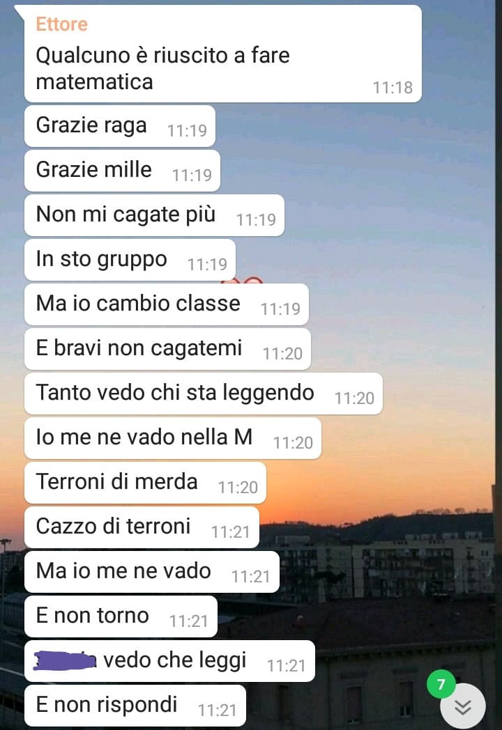 Intanto nella mia classe...