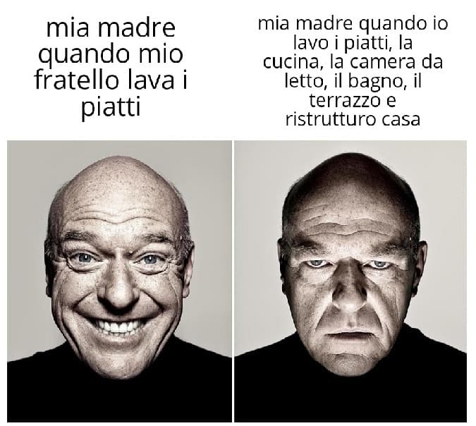 "non fai mai un cazzo"