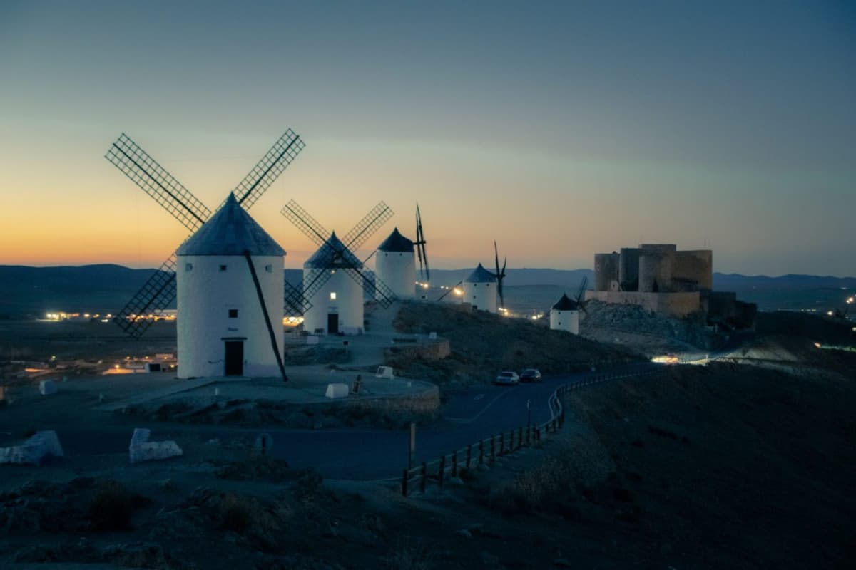 Certo che oggi il sito è deserto 