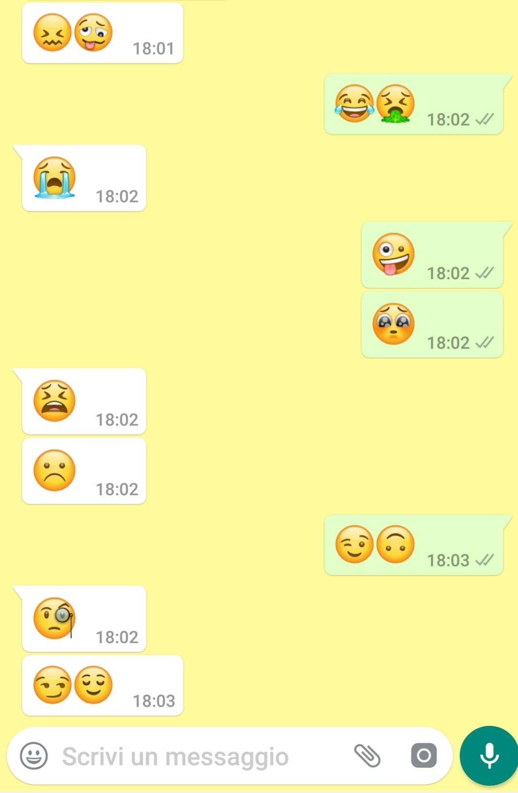 Conversazione tra me e mia madre