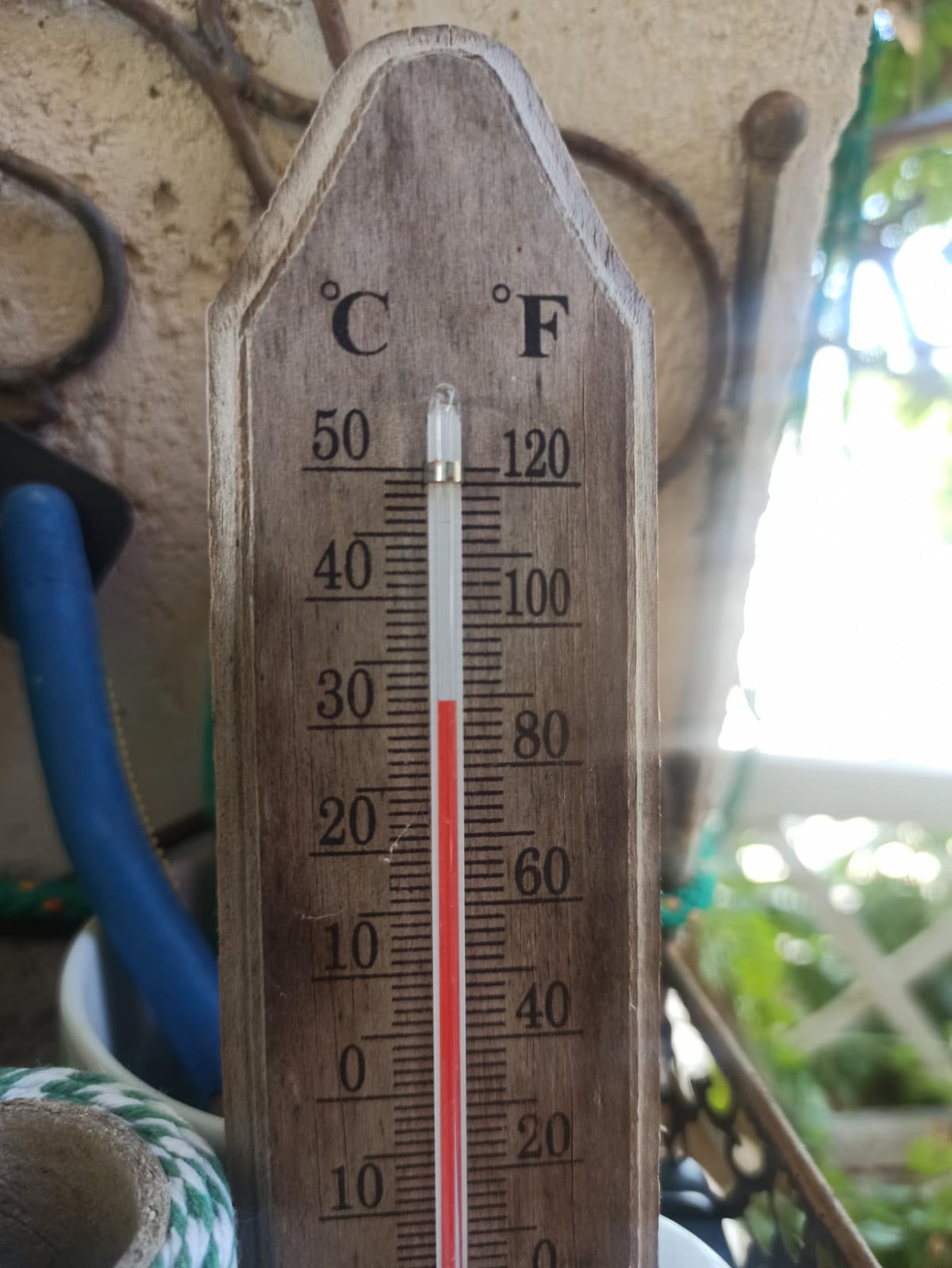 32 gradi all'ombra alle 8:30